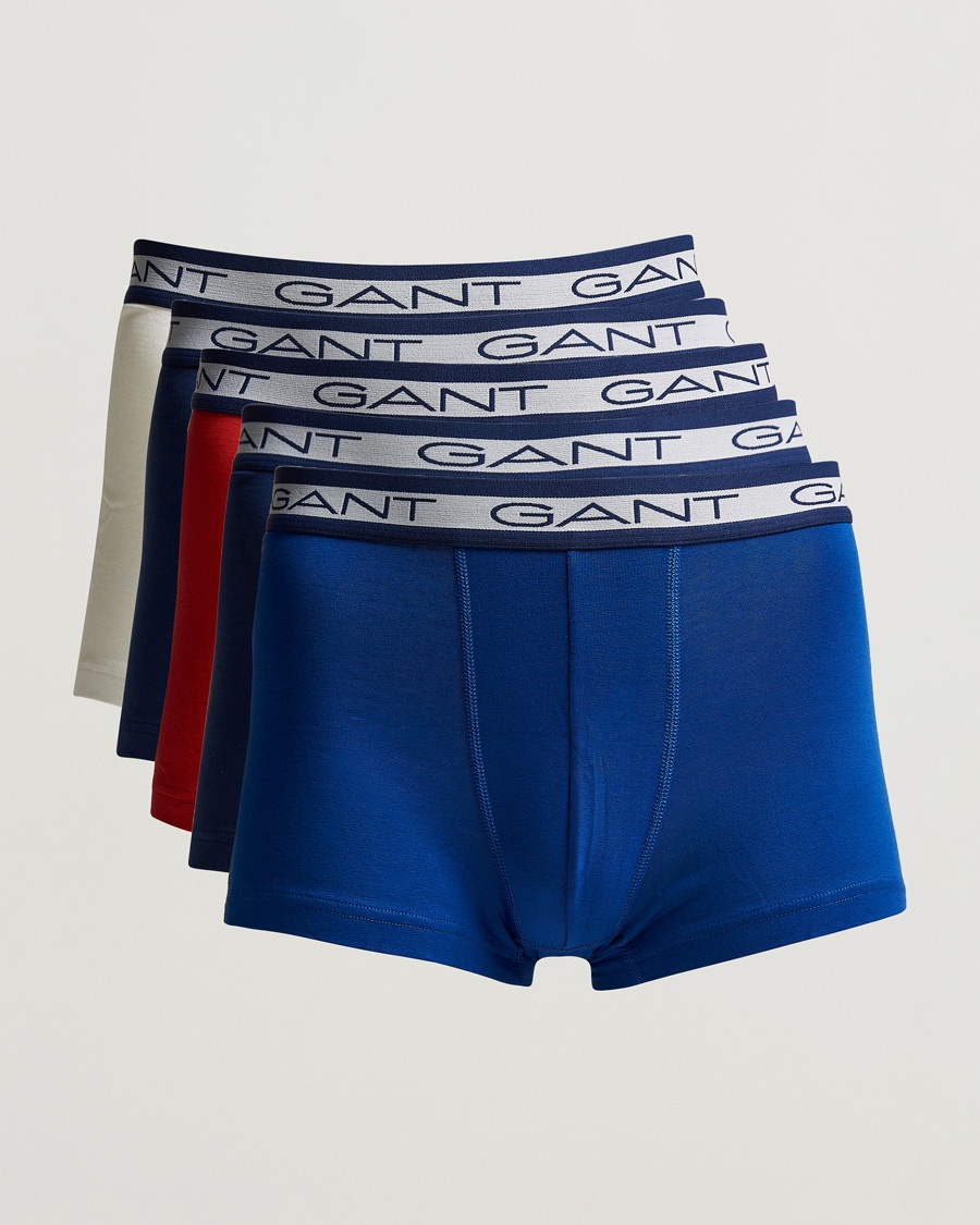 GANT 5-Pack Trunks Multi - Weiß - Unterhose - Grösse: S