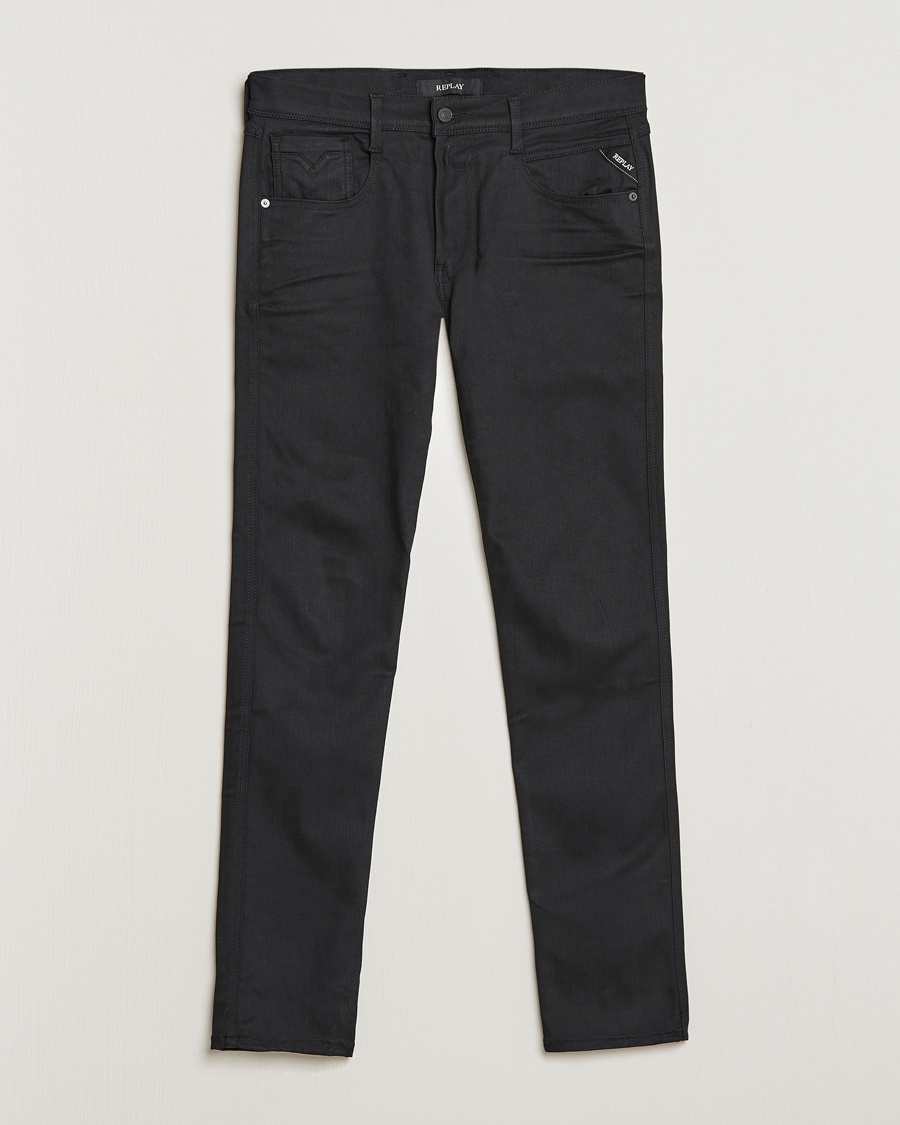  Anbass Hyperflex Reused Jeans Black