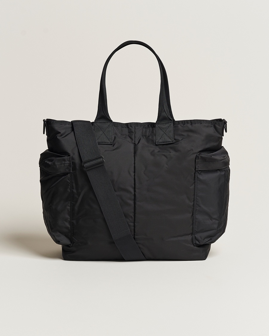 Herren | Tragetaschen | Porter-Yoshida & Co. | Force 2Way Tote Bag Black