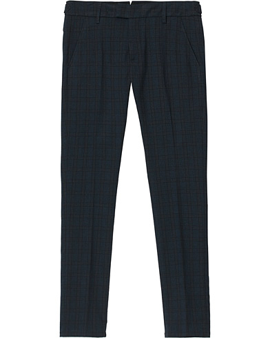  Carl Side Adjusted Trousers Blue Check
