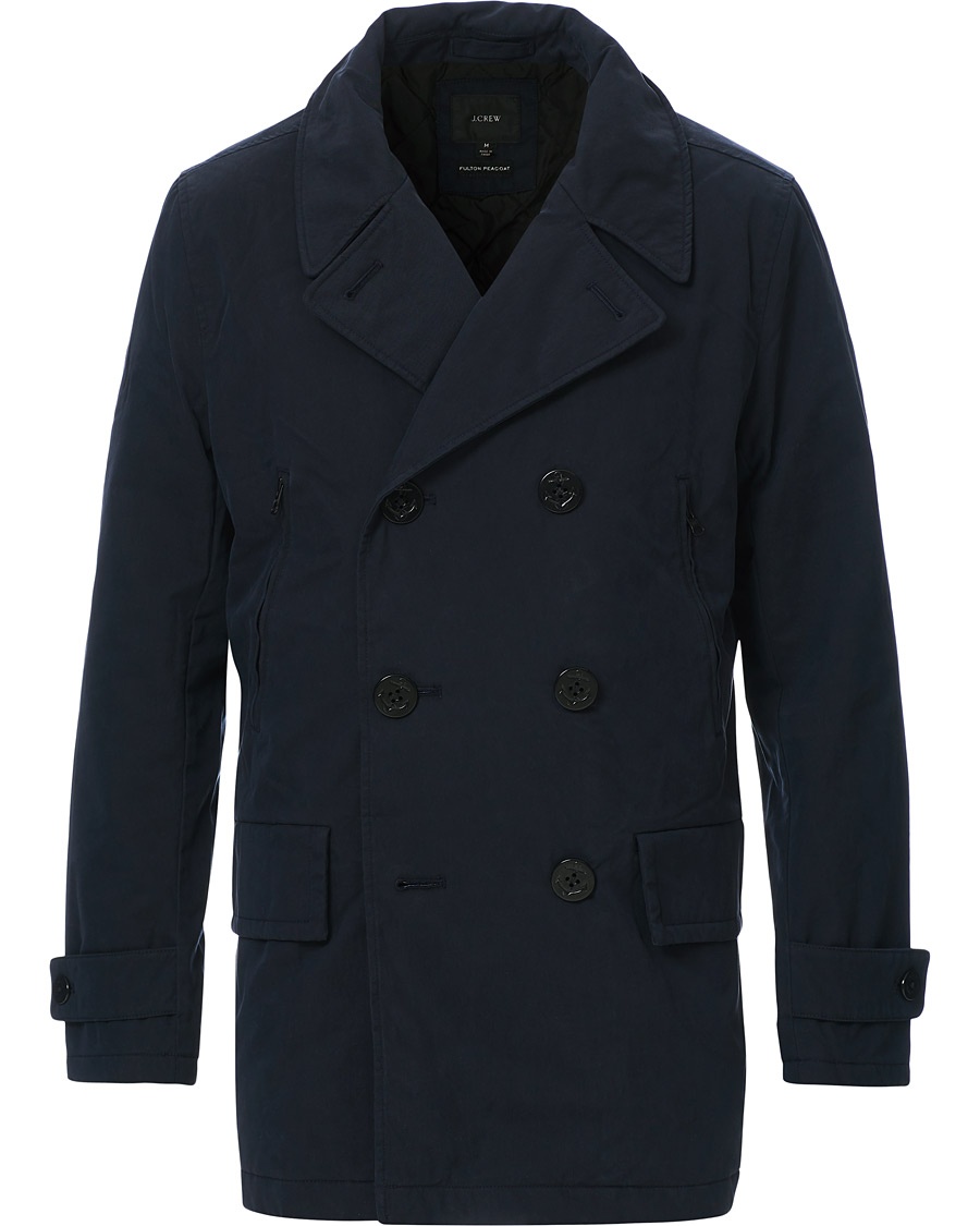 Herren | | J.Crew | Fulton Peacoat Midnight Navy