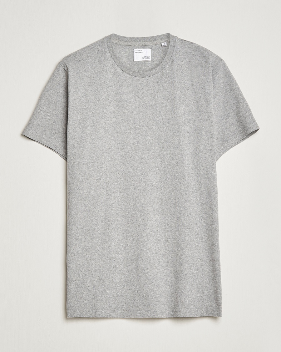 Colorful Standard Classic Organic T-Shirt Heather Grey – Grau