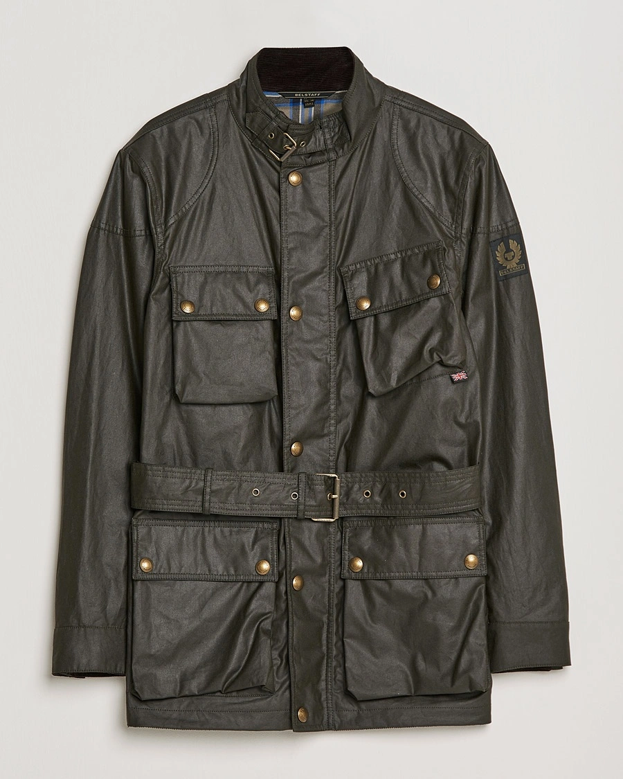 Herren | Belstaff | Belstaff | Trialmaster Waxed Jacket Faded Olive