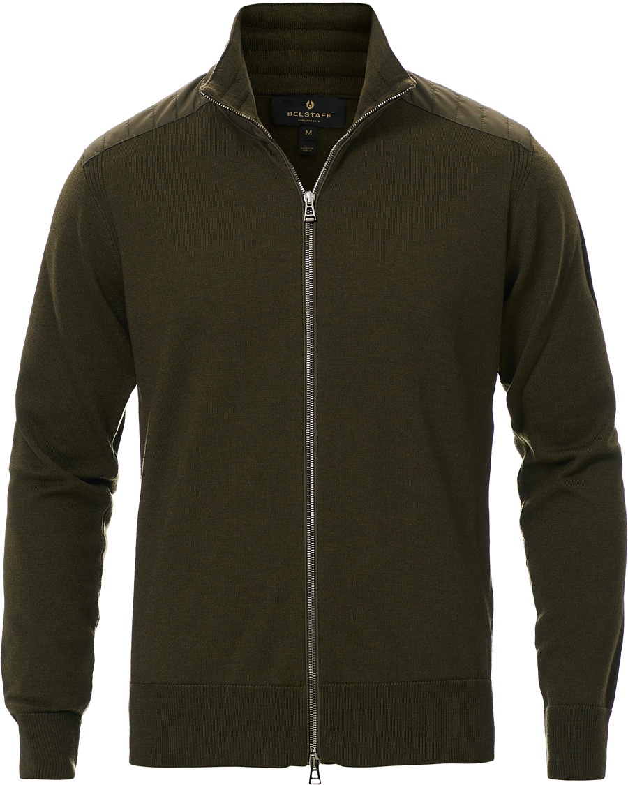  Kelby Zip Cardigan Salvia
