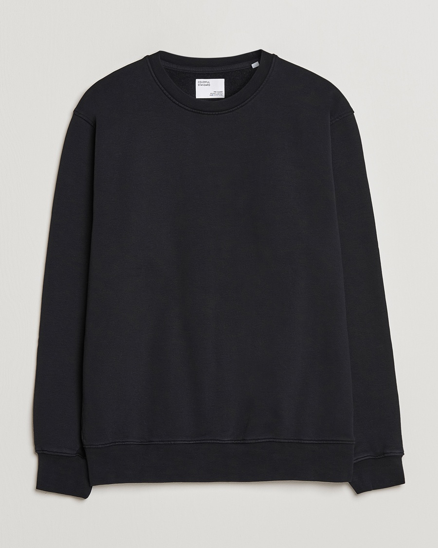 Herren | Wardrobe Basics | Colorful Standard | Classic Organic Crew Neck Sweat Deep Black