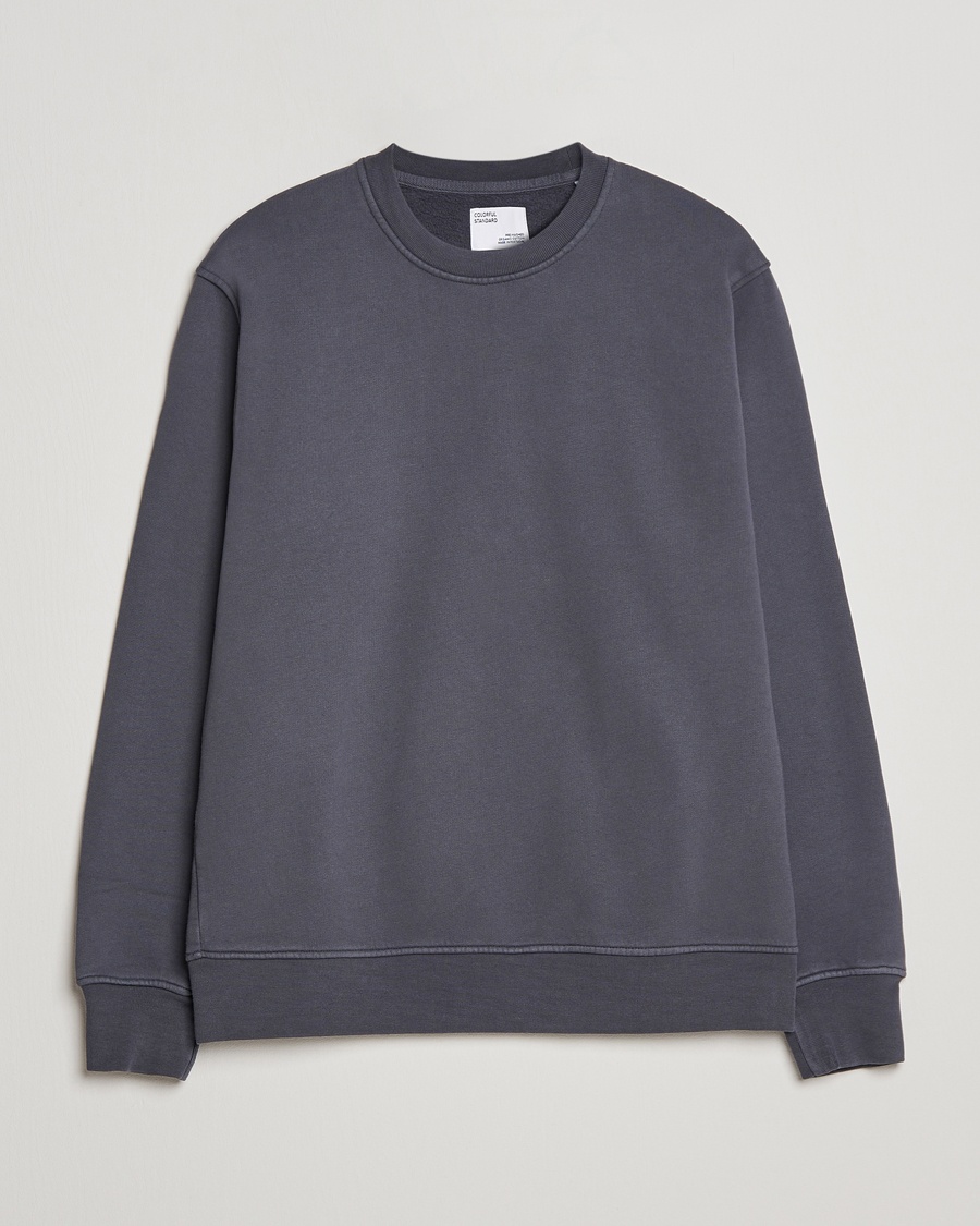 Herren | Wardrobe Basics | Colorful Standard | Classic Organic Crew Neck Sweat Lava Grey