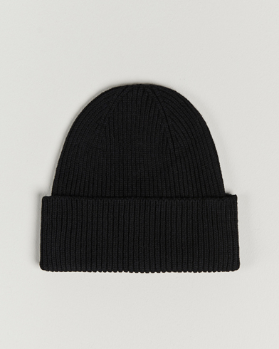 Mütze |  Merino Wool Beanie Deep Black