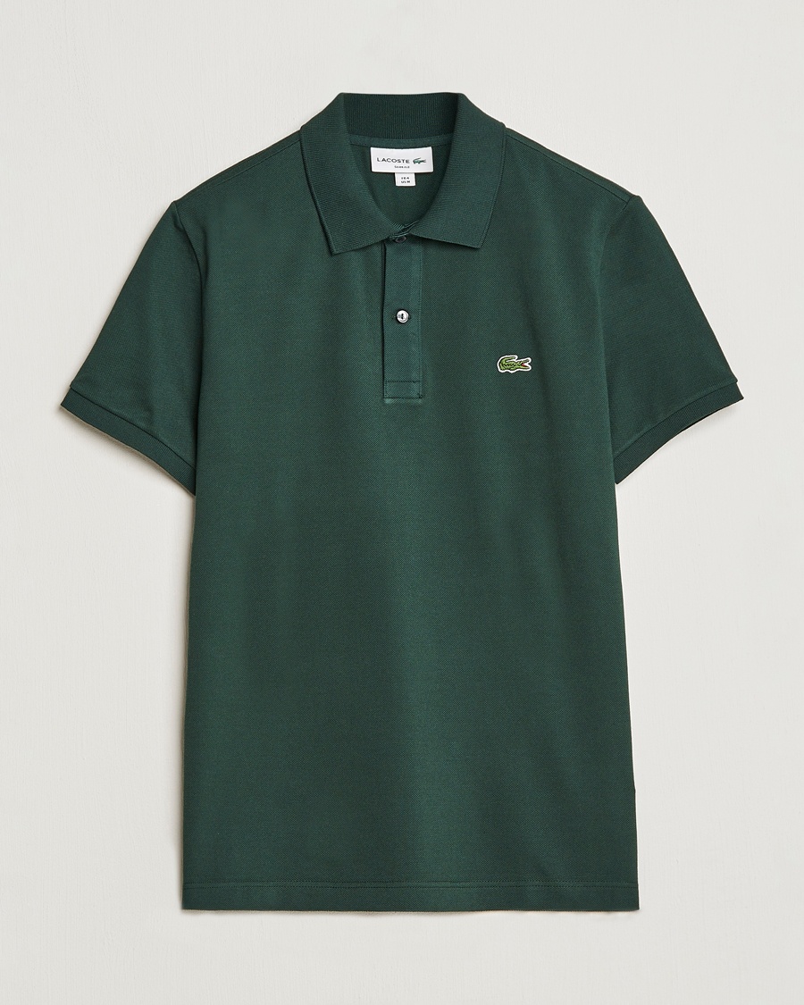 Lacoste Slim Fit Polo Piké Sinople – Grün