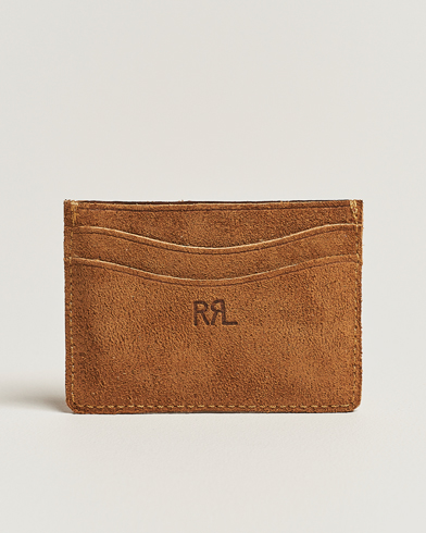 Herren | RRL | RRL | Rough Out Cardholder Wallet Brown