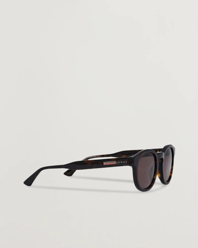 Herren | Runde Sonnenbrillen | Gucci | GG0825S Sunglasses Havana/Brown