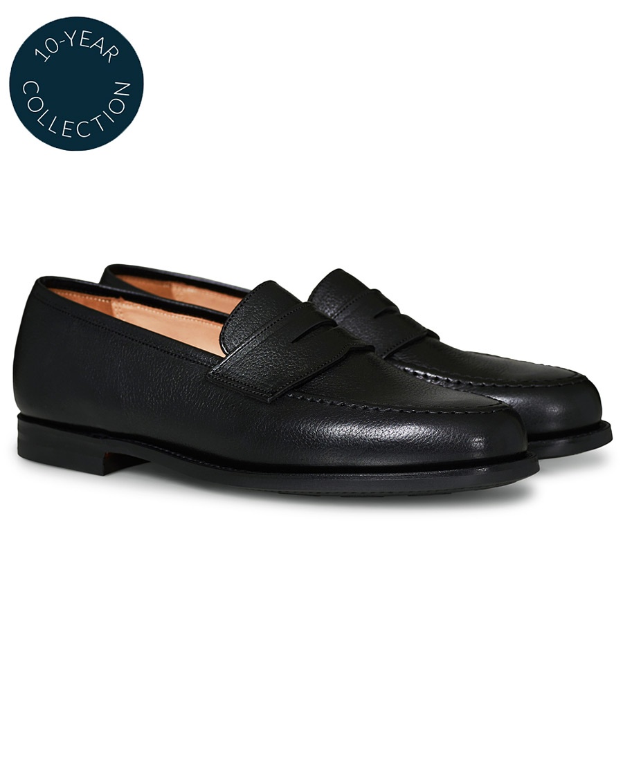 Crockett & Jones x Tärnsjö Garveri Boston Scotch Grain City Sole Black Calf