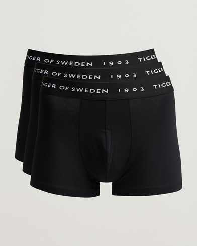 Herren | Tiger of Sweden | Tiger of Sweden | Hermod Cotton 3-Pack Boxer Brief Black