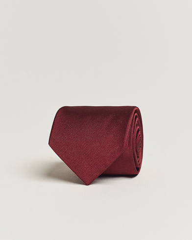 Herren | Accessoires | Amanda Christensen | Plain Classic Tie 8 cm Bordeaux