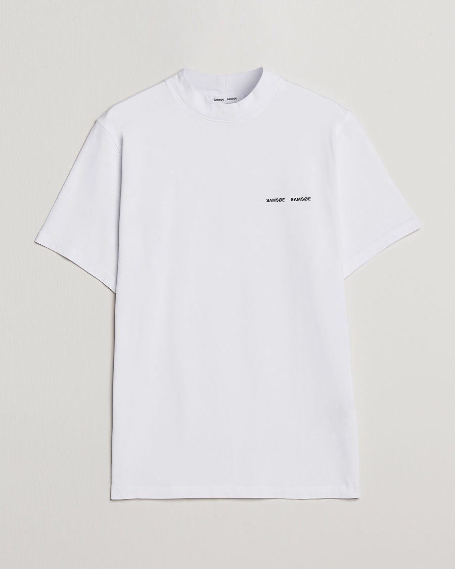 Samsøe Samsøe Norsbro Organic Cotton Tee White – Weiß