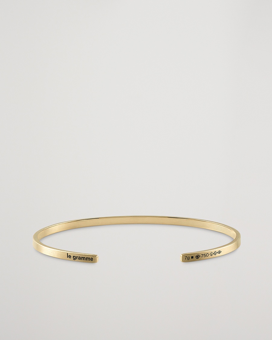  Ribbon Bracelet Brushed  Gold 18-Karat 7g