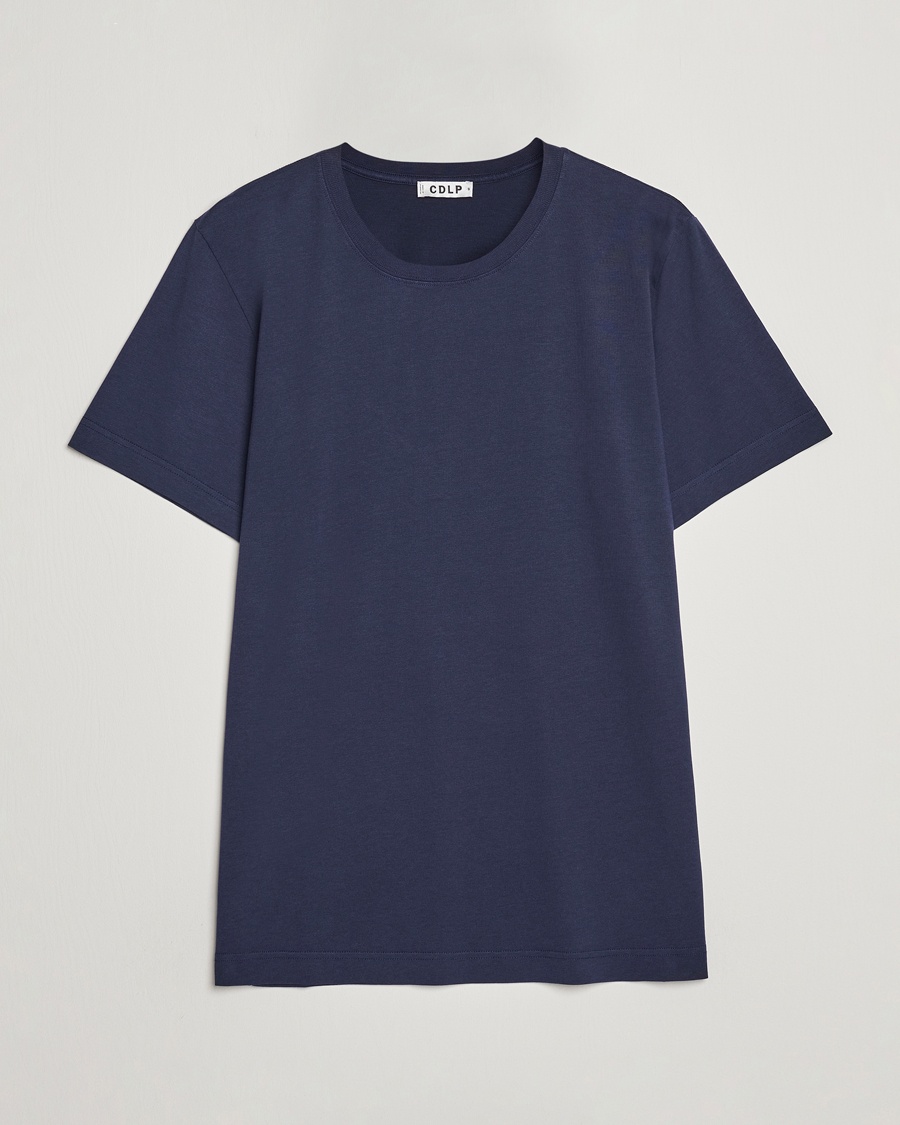 Herren | Kleidung | CDLP | Round Neck Tee Navy Blue