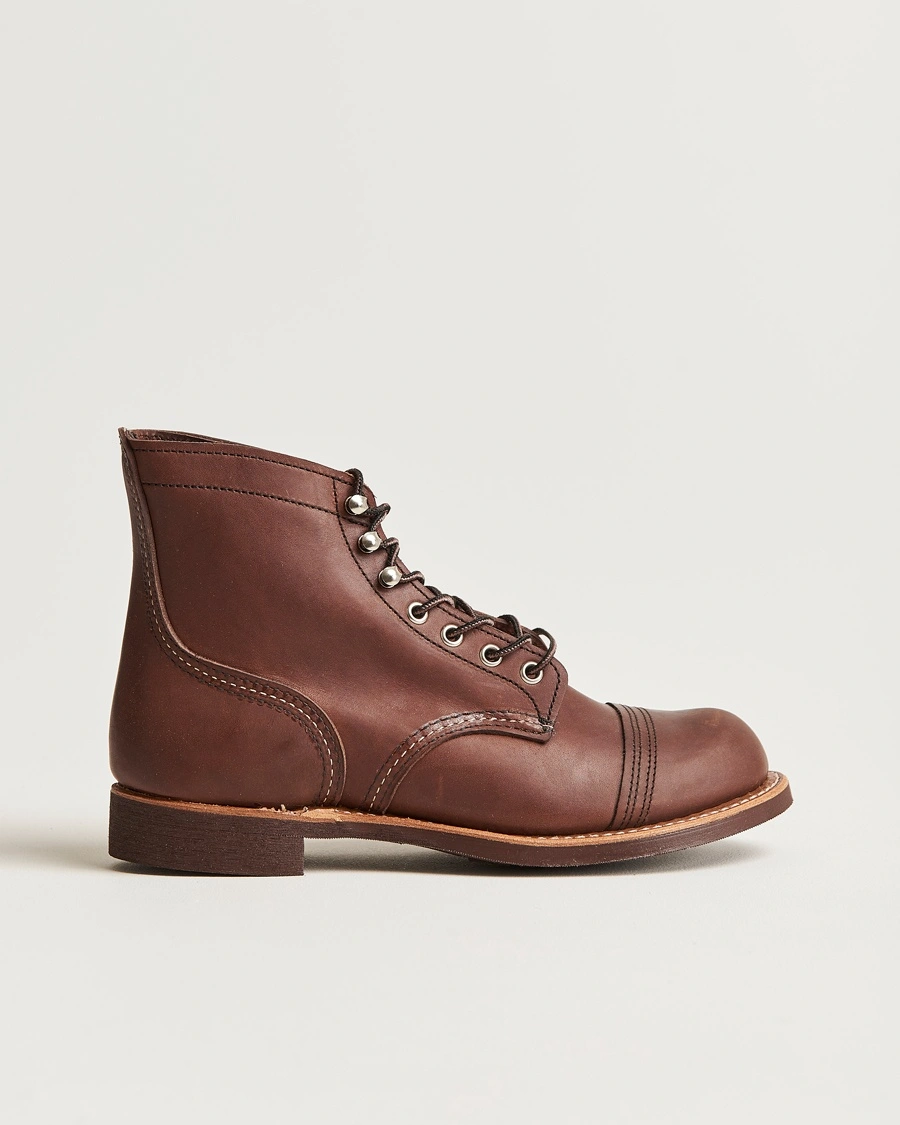 Red Wing Shoes Iron Ranger Boot Amber Harness – Braun