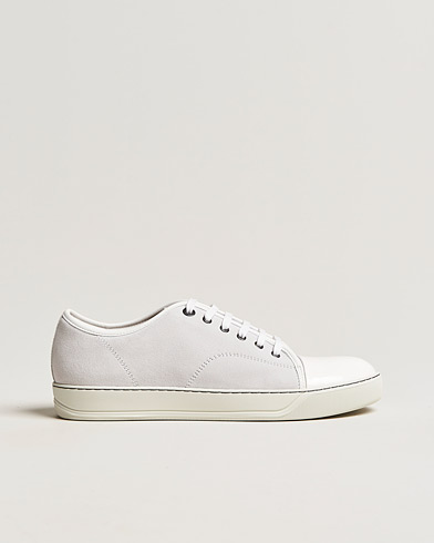 Herren |  | Lanvin | Patent Cap Toe Sneaker White