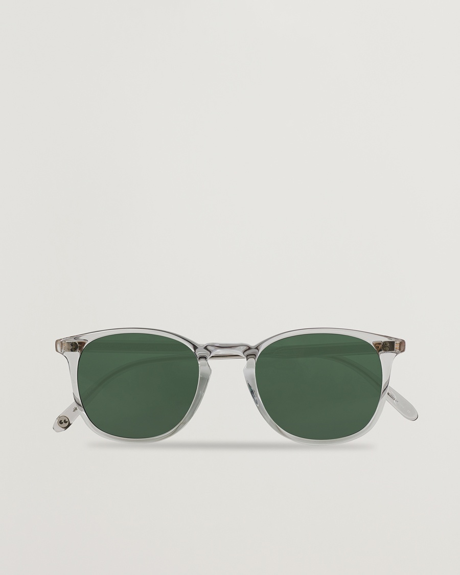 Garrett Leight Kinney 49 Sunglasses Transparent/Green – Transparent