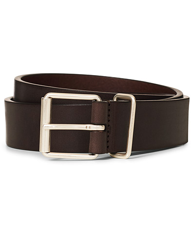 Herren | Gürtel | Anderson's | Classic Casual 3 cm Leather Belt Brown