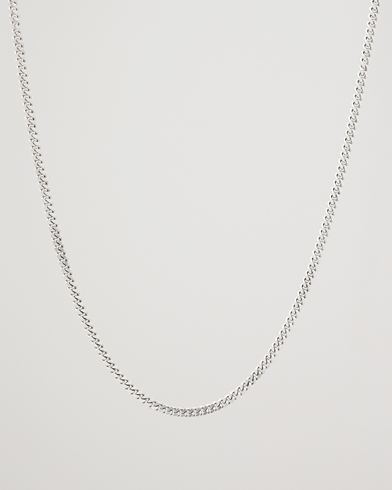 Herren | Accessoires | Tom Wood | Curb Chain M Necklace Silver