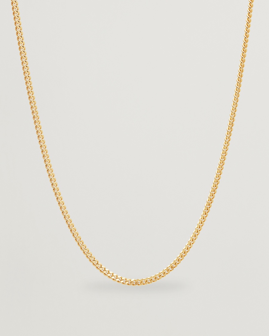 Herren | | Tom Wood | Curb Chain M Necklace Gold