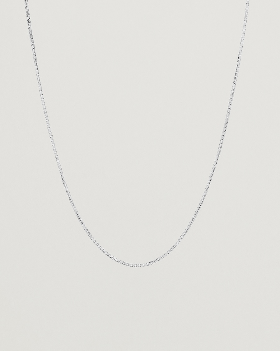 Tom Wood Curb Chain M Necklace Silver bei CareOfCarl.de