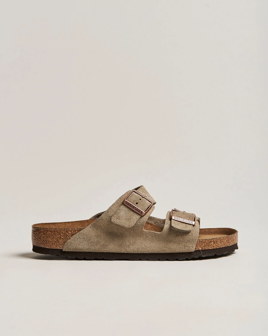Herren | | BIRKENSTOCK | Arizona Soft Footbed Taupe Suede