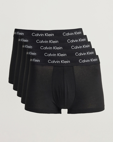 Herren | Bald auf Lager | Calvin Klein | Cotton Stretch 5-Pack Trunk Black