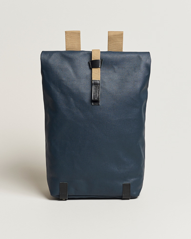 Herren |  | Brooks England | Pickwick Cotton Canvas 26L Backpack Dark Blue/Black