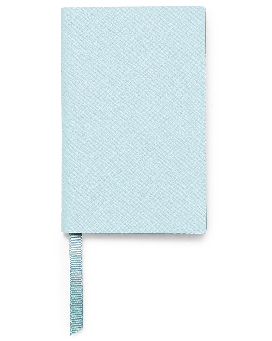 Smythson Crossgrain Notebook Eue de Nil Untitled