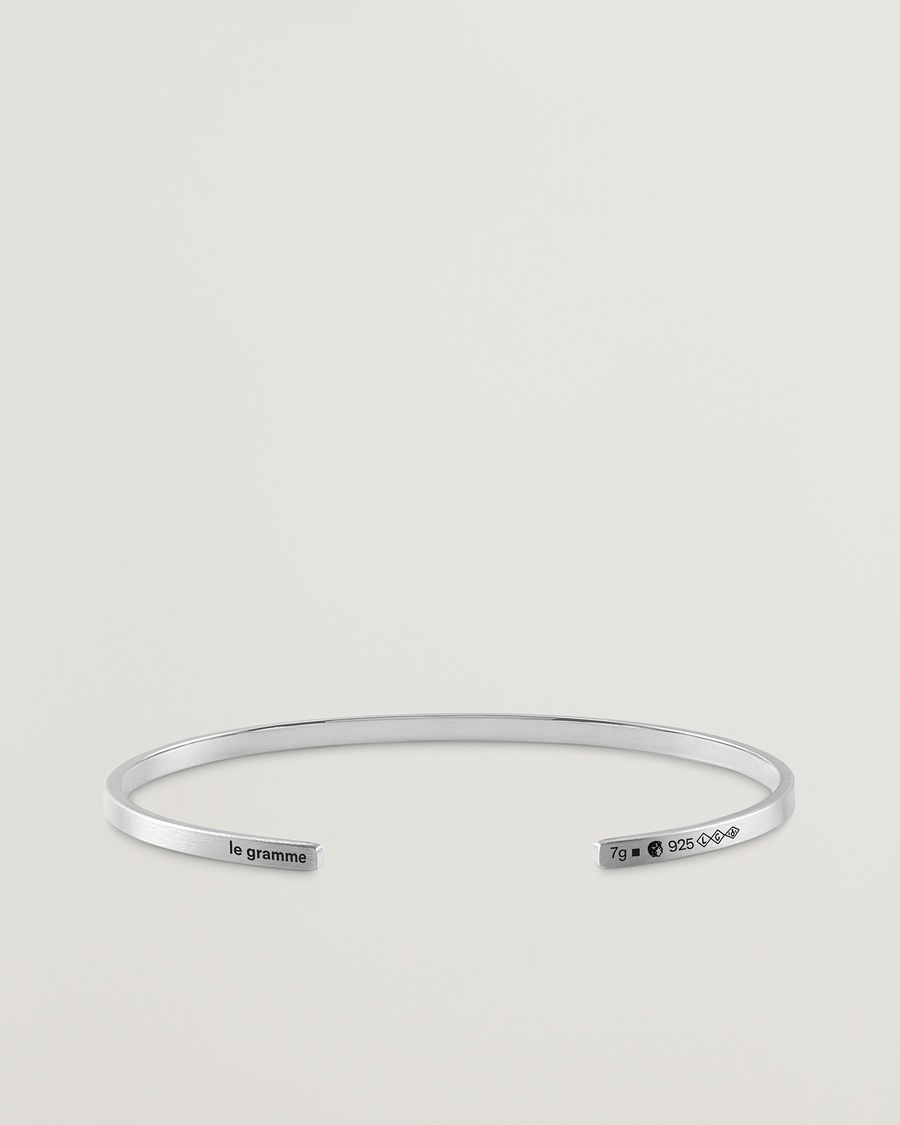 Herren | | LE GRAMME | Ribbon Bracelet Brushed Sterling Silver 7g