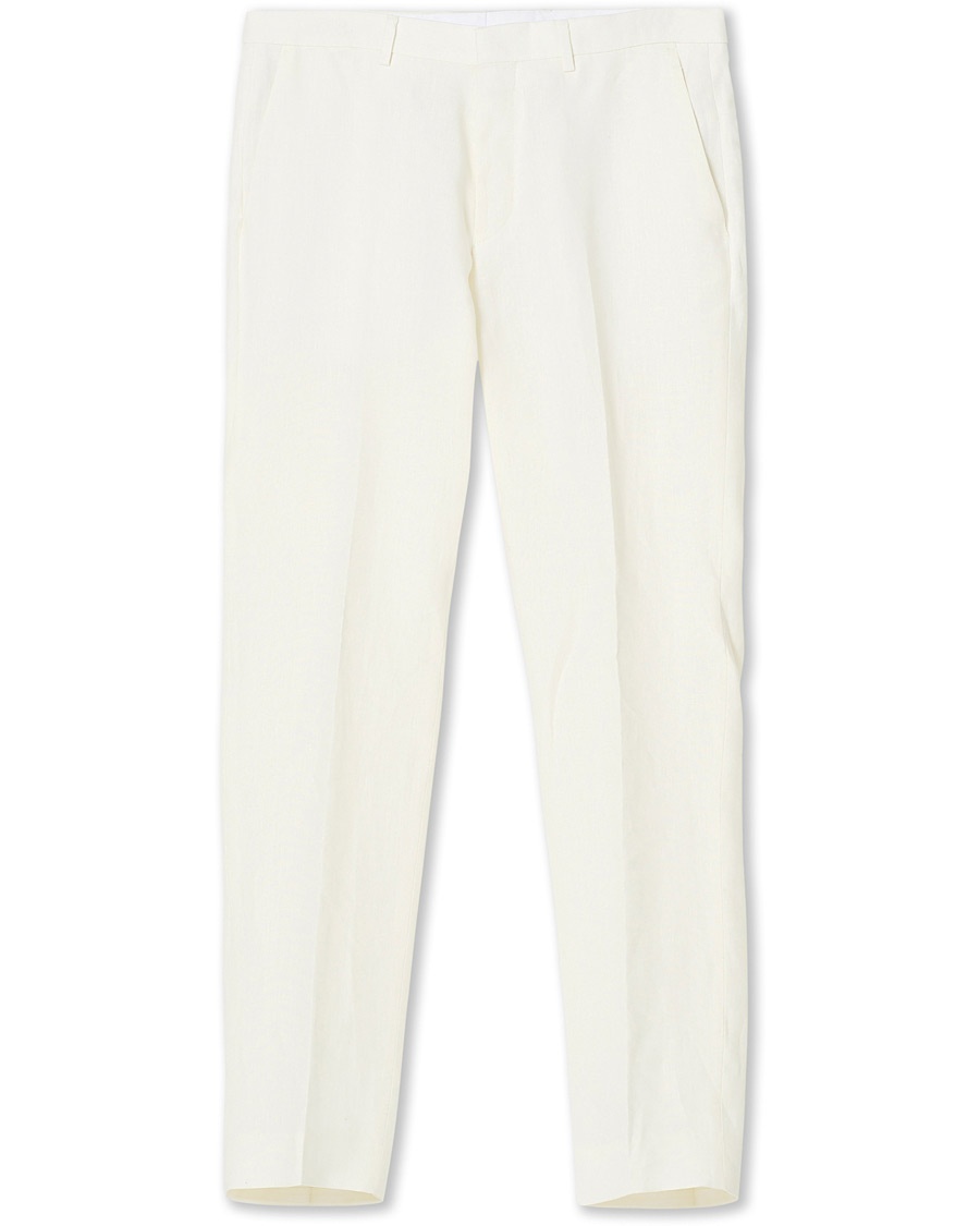  Thodd Linen Suit Trousers Cream