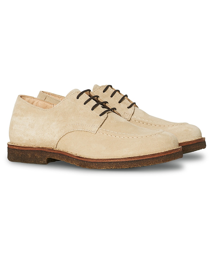 Astorflex Carlflex Moc Toe Derby Sand Suede