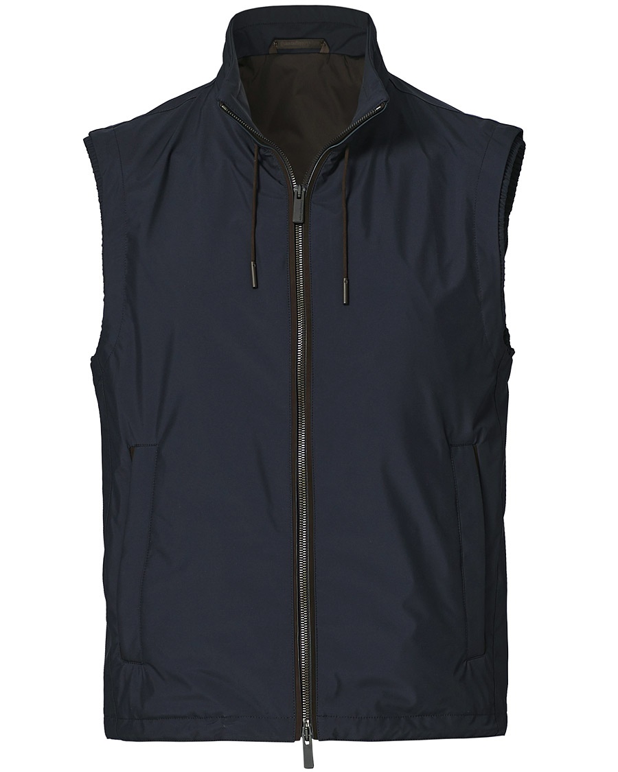  Stratos Waterrepellent Microfiber Gilet Navy
