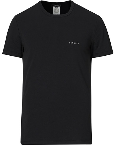 Herren | Schwartze t-shirts | Versace | Logo Tee Black
