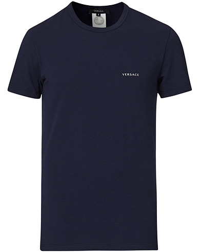 Herren | T-Shirts | Versace | Logo Tee Navy