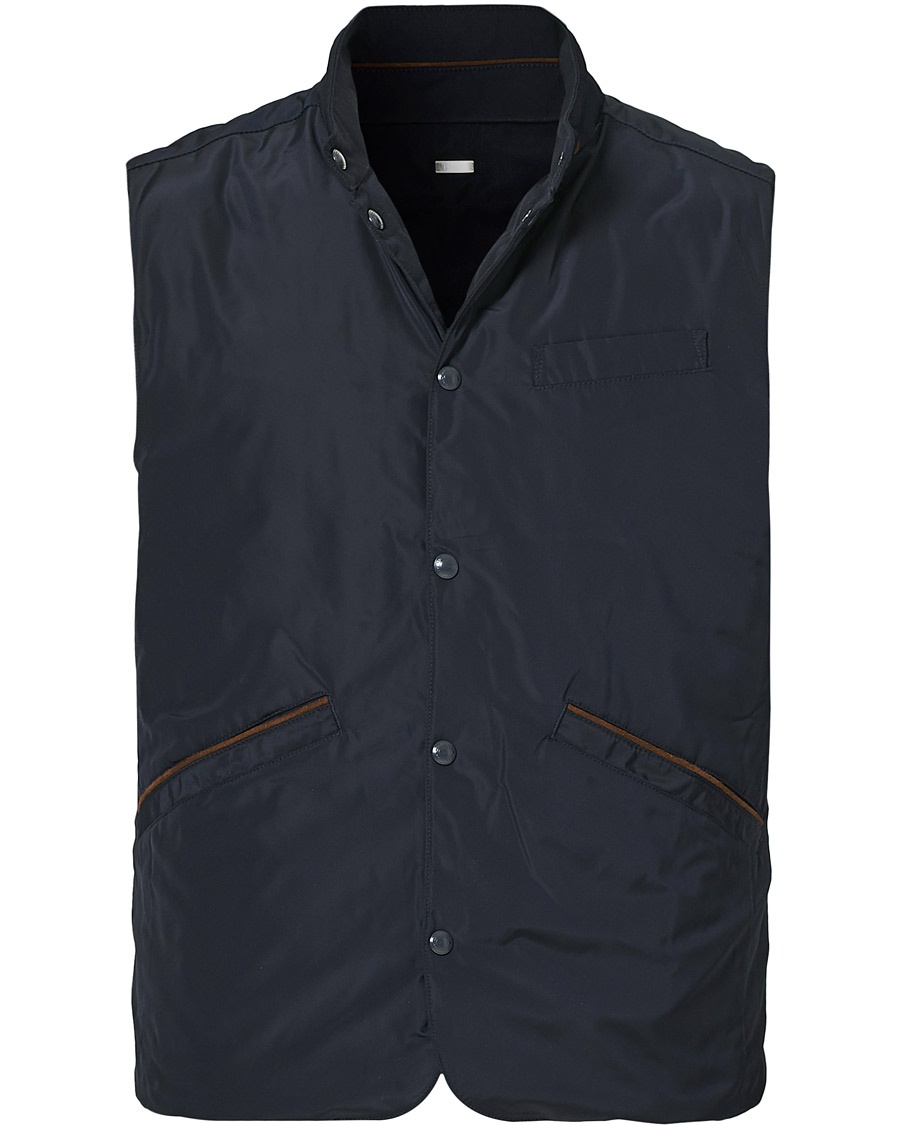  Walbrook Reversible Down Vest Collection Navy