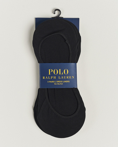 Herren |  | Polo Ralph Lauren | 3-Pack No Show Socks Black