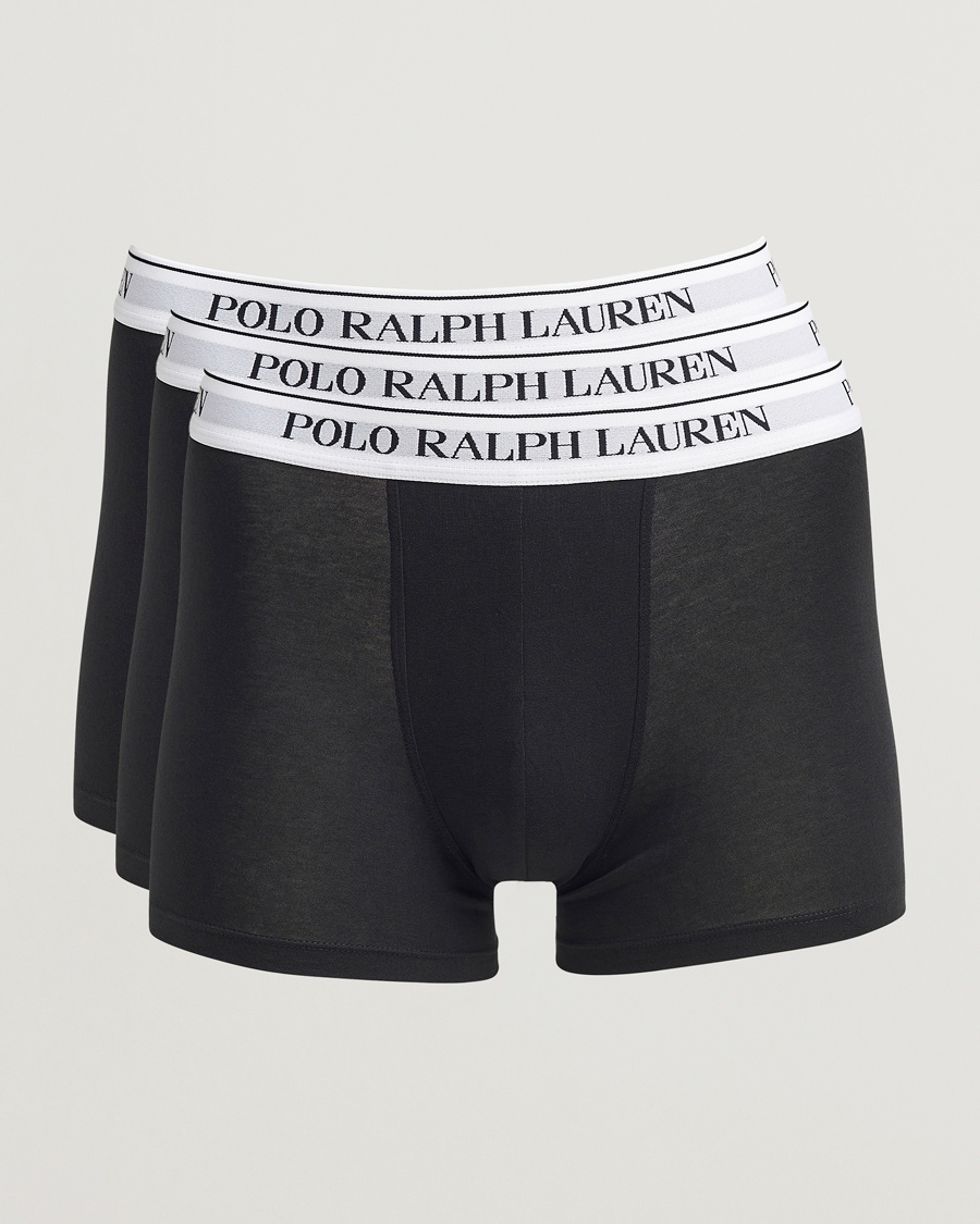 Herren | Unterhosen | Polo Ralph Lauren | 3-Pack Trunk Black