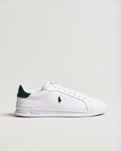 Herren | Sneaker mit niedrigem Schaft | Polo Ralph Lauren | Heritage Court Sneaker White/College Green