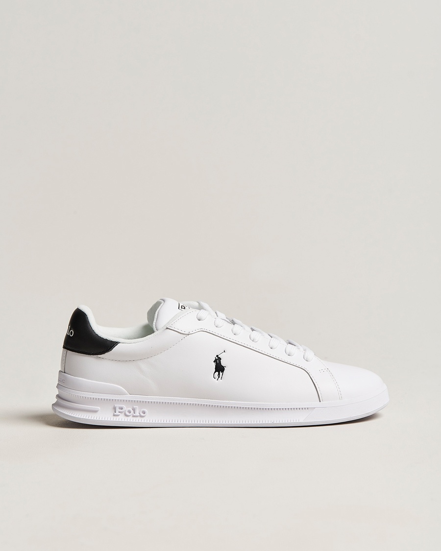 Polo Ralph Lauren Heritage Court Sneaker White/Black – Weiß
