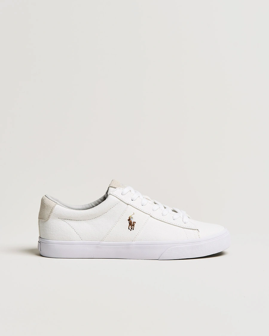 Polo Ralph Lauren Sayer Canvas Sneakers White – Weiß