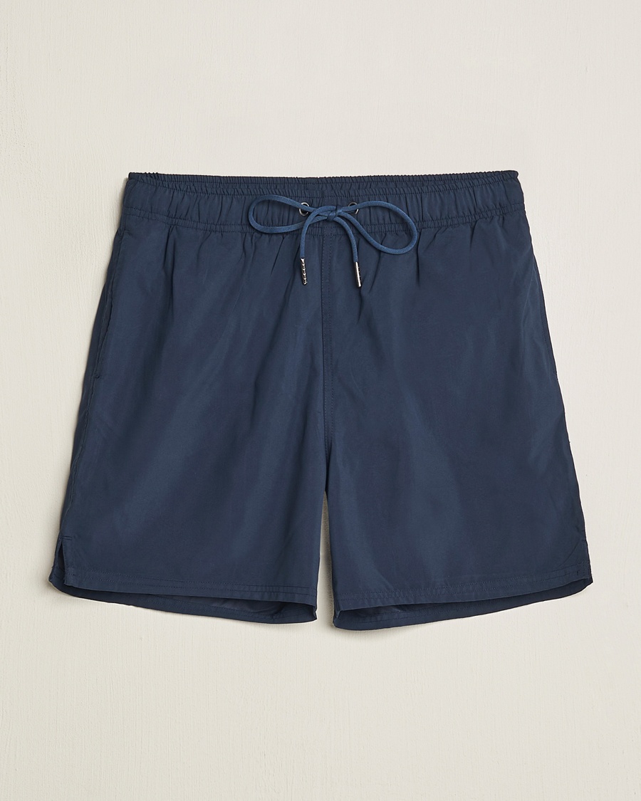 Bread & Boxers Swimshorts Navy Blue – Blau