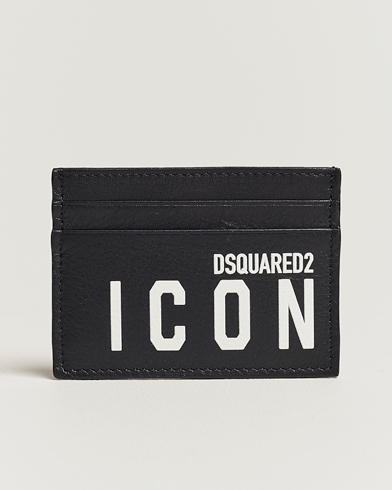 Herren |  | Dsquared2 | Icon Leather Card Holder Black