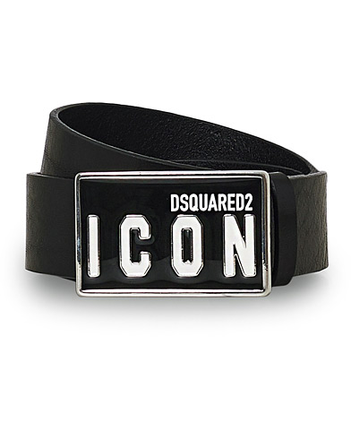 Herren | Dsquared2 | Dsquared2 | Icon Plaque Belt Black