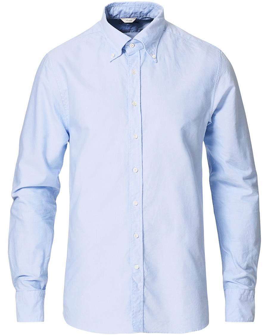  Slimline Oxford Shirt Light Blue