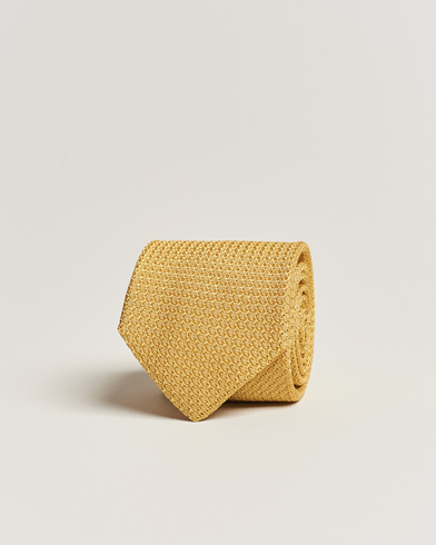 Herren |  | Amanda Christensen | Silk Grenadine 8 cm Tie Lemon