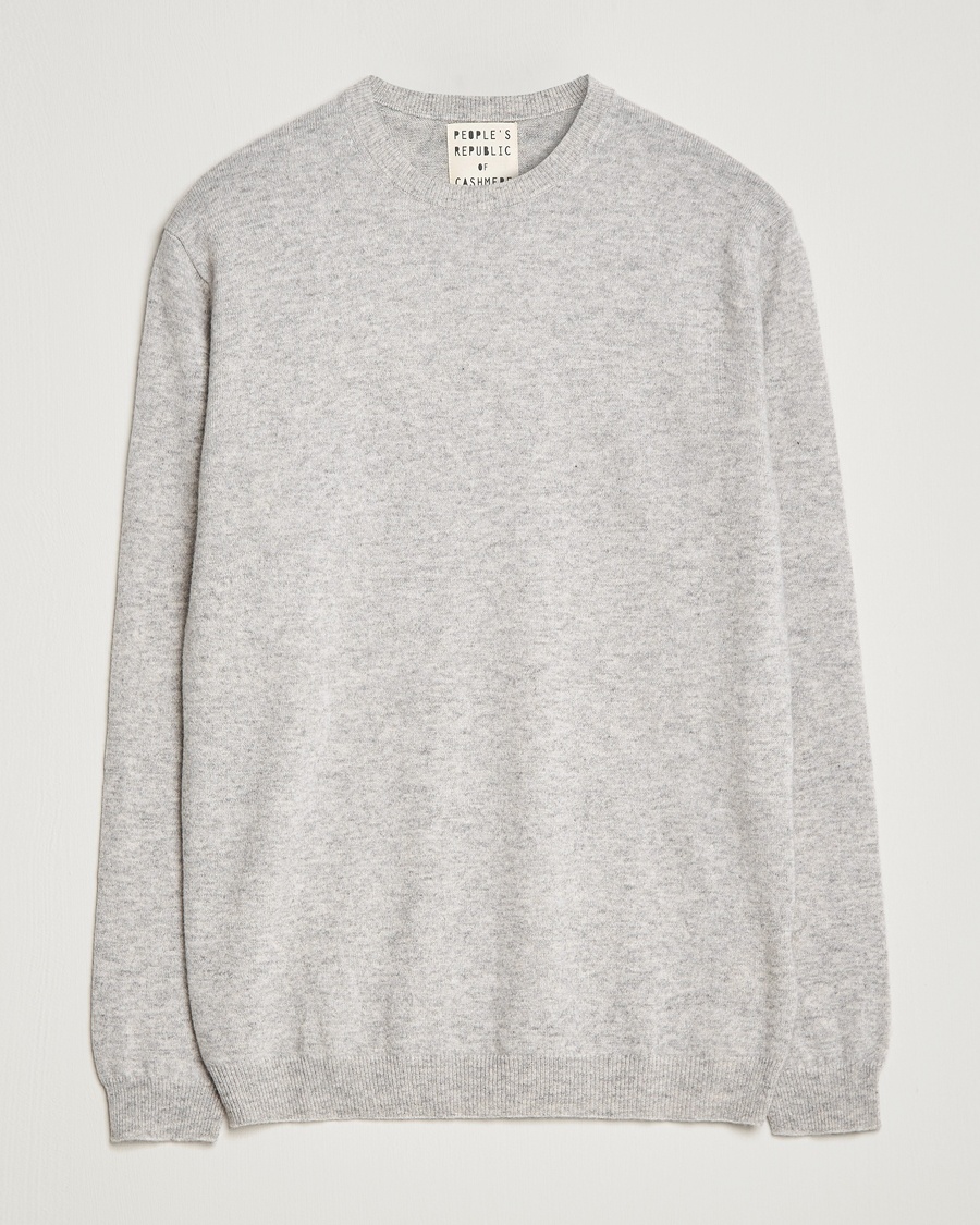  Cashmere Roundneck Ash Grey