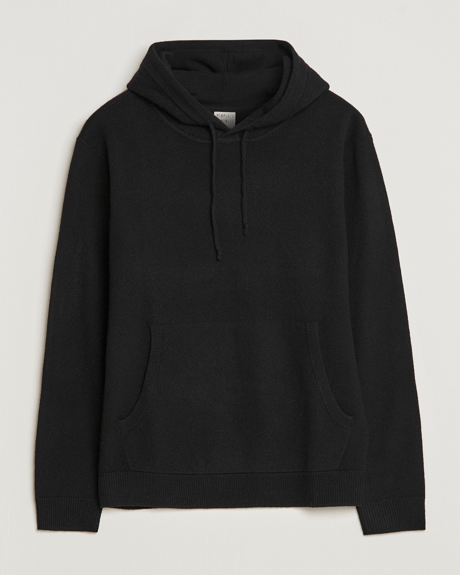 Herren | People's Republic of Cashmere | People's Republic of Cashmere | Cashmere Hoodie Black